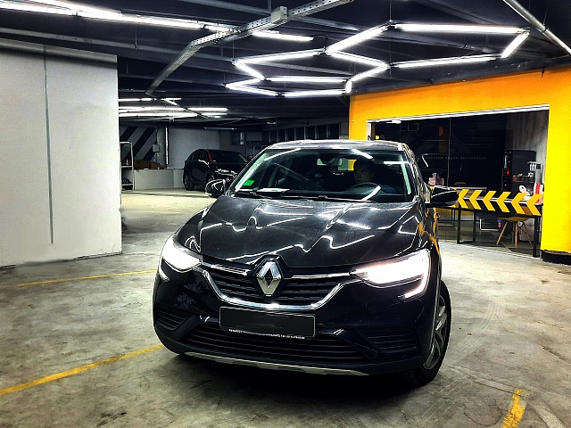 ��������� ��������� � ������ Renault Arkana